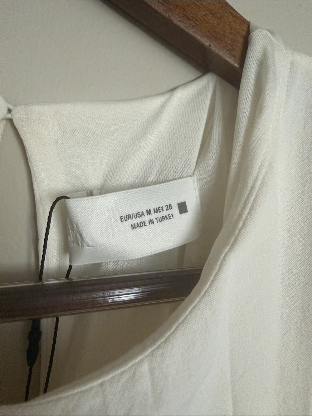 Zara White Pleated Midi Dress - Picture 5 of 5